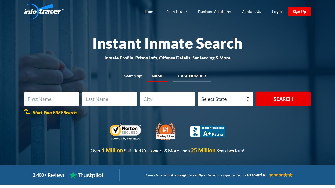 Inmate Search | Jail Offender Lookup | InfoTracer